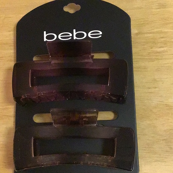 bebe Large Hair Clips - Picture 9 of 10